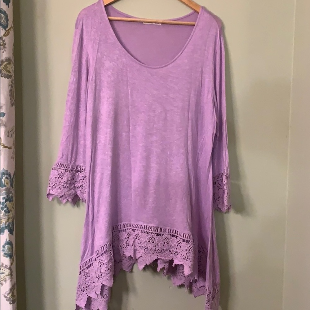 Woman’s 1x jersey with lace